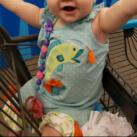 18m Ric Rac Ruffles Romper HTF - Picture 2 of 2